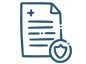 Icon showing a hand drawn checklist for a MSK assessment